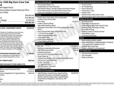 Used 2021 RAM 1500 Big Horn AWD/4WD image 36