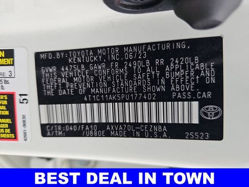 Used 2023 Toyota Camry LE FWD image 40