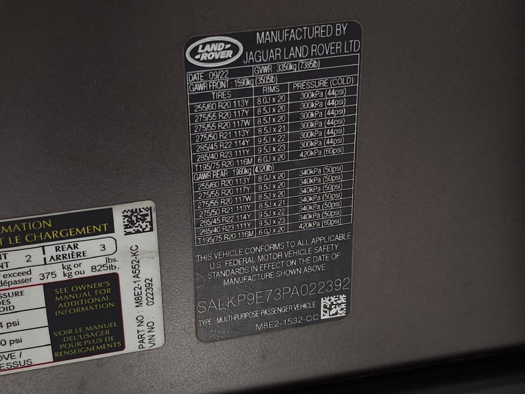 Used 2023 Land Rover Range Rover SE AWD/4WD image 43