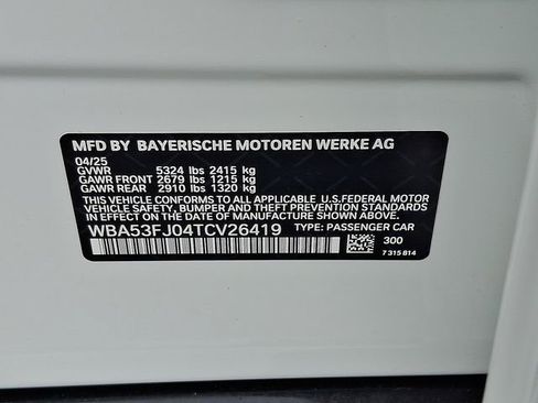 Certified 2026 BMW 530i xDrive w/ M Sport Package image 27