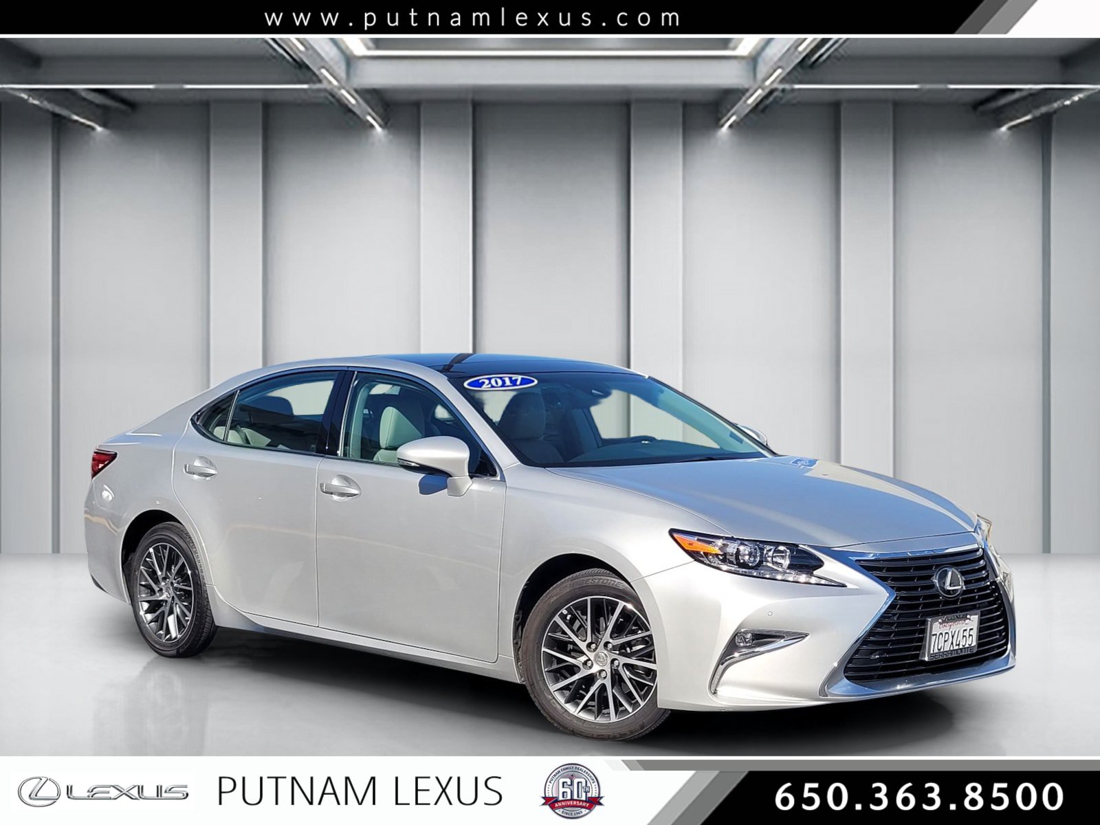 Used 2017 Lexus ES 350 w/ Navigation System Package FWD image 1