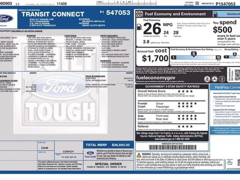 Used 2023 Ford Transit Connect XLT FWD image 31