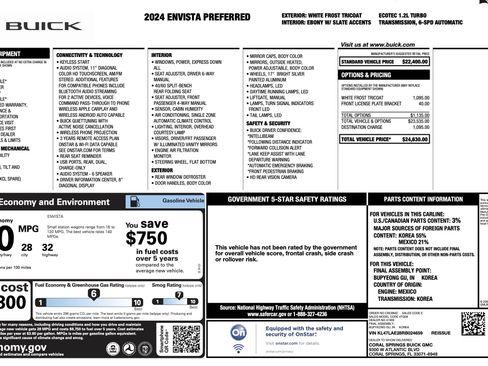 Used 2024 Buick Envista Preferred FWD image 4