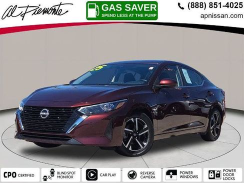 Certified 2025 Nissan Sentra SV FWD image 1