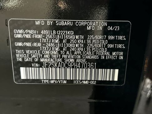 Certified 2023 Subaru Forester Premium AWD/4WD image 22