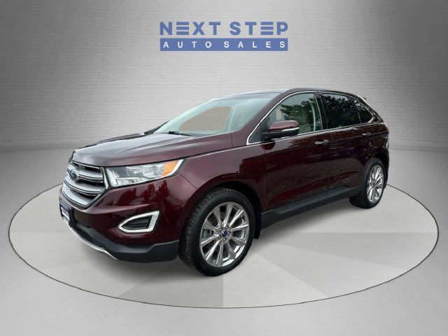 Used 2017 Ford Edge Titanium w/ Equipment Group 301A AWD/4WD image 3