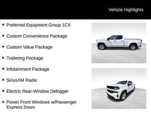 Used 2019 Chevrolet Silverado 1500 Custom w/ Custom Value Package AWD/4WD image 13