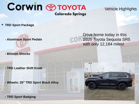 Used 2025 Toyota Sequoia SR5 image 6