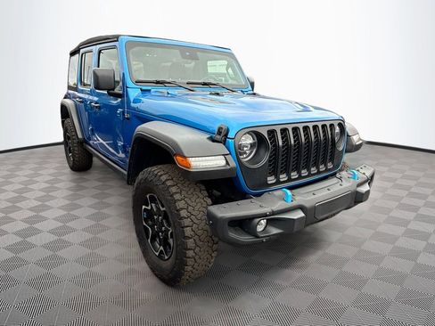 Used 2022 Jeep Wrangler Unlimited Rubicon 4xe w/ Steel Bumper Group image 4