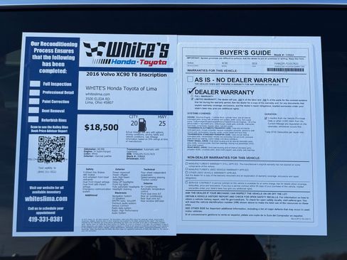 Used 2016 Volvo XC90 T6 Inscription image 36