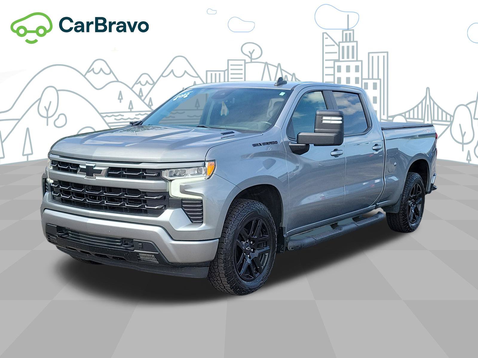 Certified 2023 Chevrolet Silverado 1500 RST w/ Protection Package AWD/4WD 360° Tour
