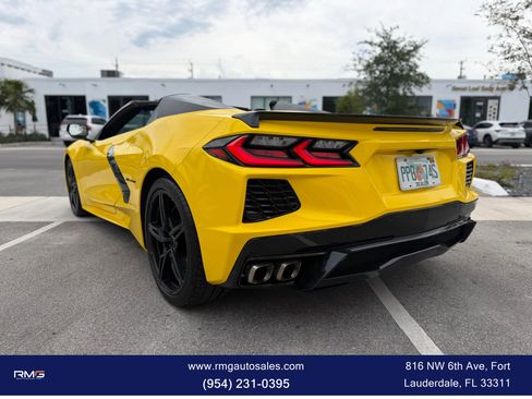 Used 2022 Chevrolet Corvette Stingray Preferred Conv w/ Battery Protection Package RWD image 5
