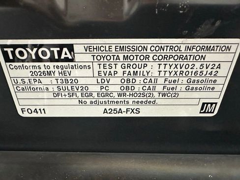 Used 2026 Toyota Camry LE FWD image 70