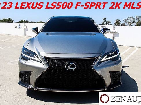 Used 2023 Lexus LS 500 F Sport w/ Cold Weather Package (CK) RWD image 2