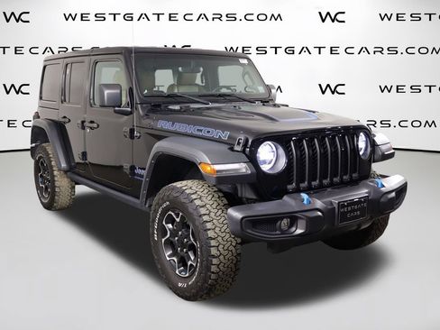 Used 2023 Jeep Wrangler Unlimited Rubicon 4xe w/ Cold Weather Group AWD/4WD image 41