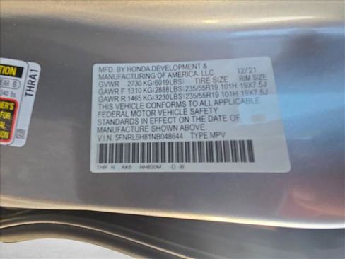 Used 2022 Honda Odyssey Touring image 15