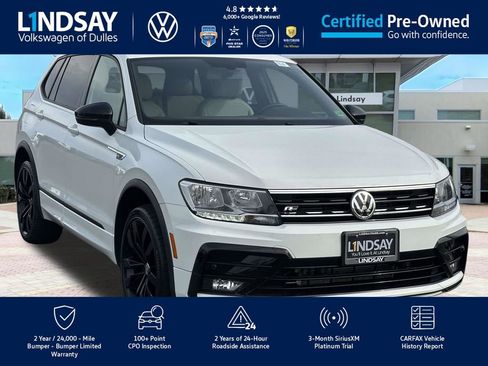 Used 2021 Volkswagen Tiguan SE R-Line image 1