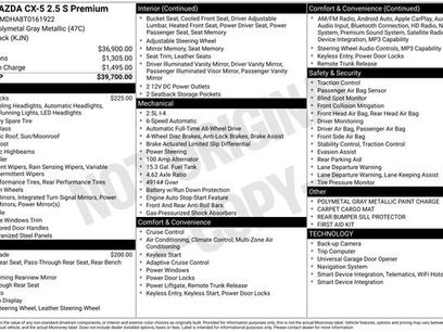 New 2026 MAZDA CX-5 2.5 S w/ Premium Package