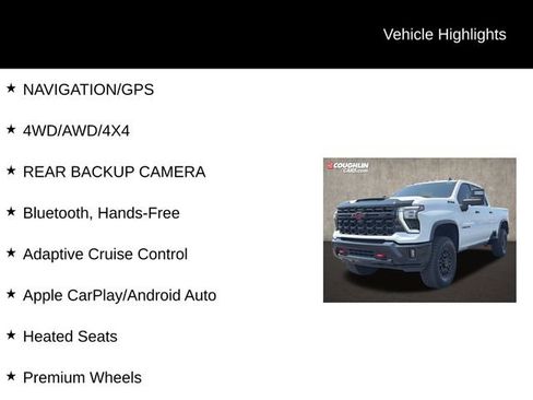 Used 2024 Chevrolet Silverado 2500 ZR2 w/ Technology Package AWD/4WD image 2