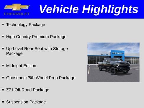 New 2026 Chevrolet Silverado 2500 High Country AWD/4WD image 2