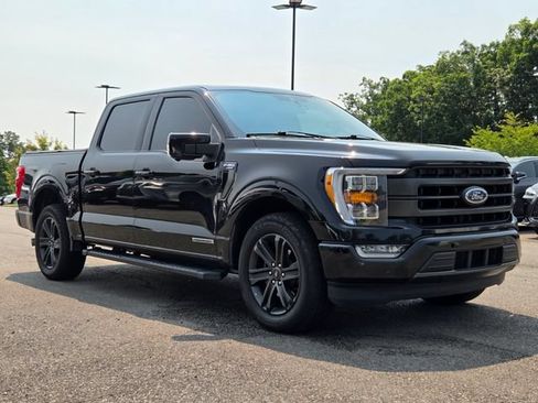 Used 2021 Ford F150 Lariat w/ Max Trailer Tow Package RWD image 7
