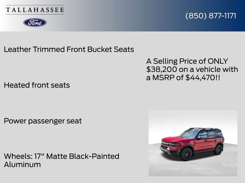 New 2025 Ford Bronco Sport Badlands w/ Badlands Tech Package image 24