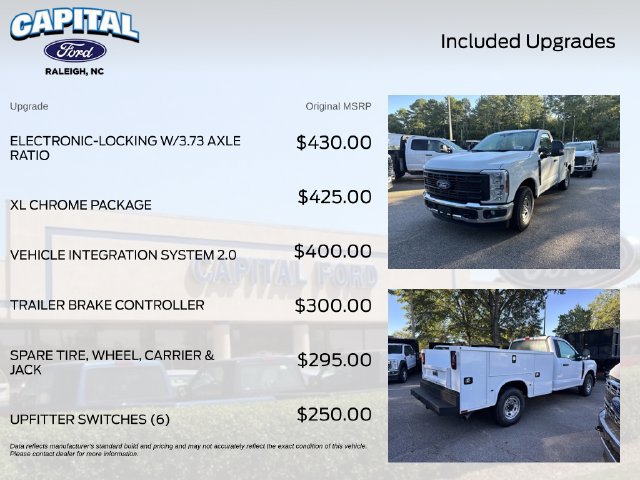 New 2027 Ford F250 XL w/ XL Chrome Package RWD image 3