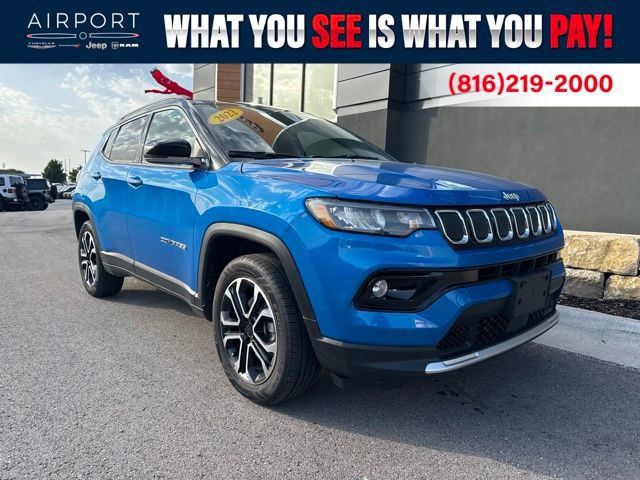 Used 2022 Jeep Compass Limited AWD/4WD image 1