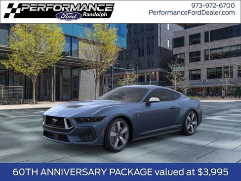 New 2025 Ford Mustang GT Premium w/ 60th Anniversary Package RWD image 1