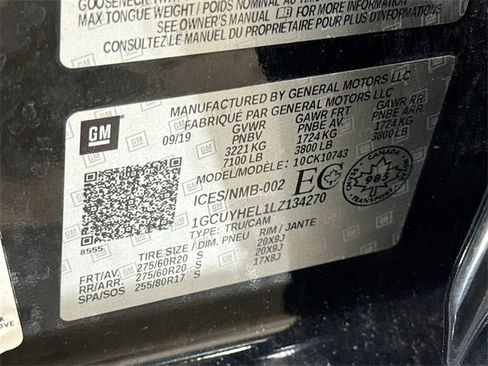 Used 2020 Chevrolet Silverado 1500 High Country w/ LPO, Dark Essentials Package image 35