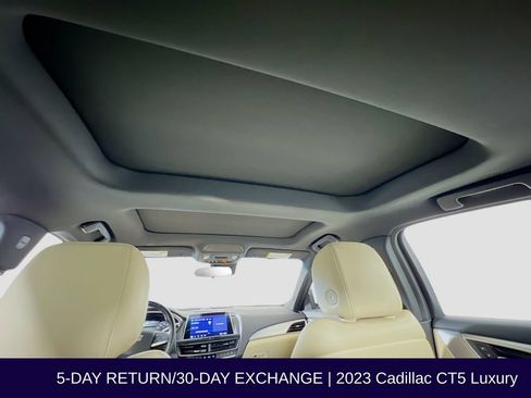 Used 2023 Cadillac CT5 Luxury w/ Sun And Sound Package AWD/4WD image 40