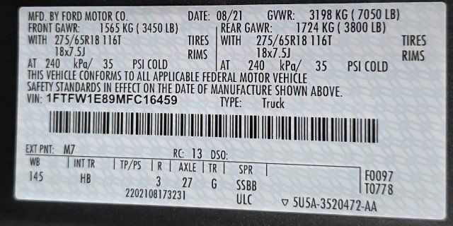 Used 2021 Ford F150 Lariat AWD/4WD image 46