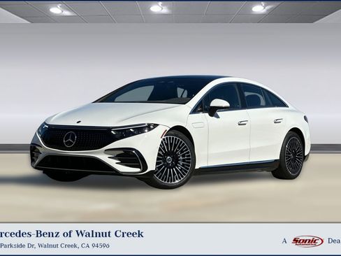 Used 2023 Mercedes-Benz EQS 580 4MATIC Sedan image 1