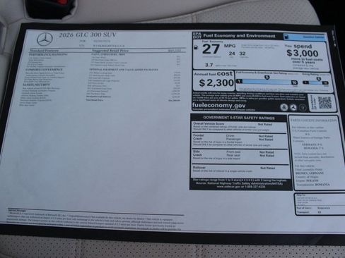 New 2026 Mercedes-Benz GLC 300 image 34