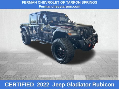 Used 2022 Jeep Gladiator Rubicon w/ LED Lighting Group AWD/4WD image 1