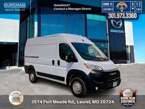Used 2024 RAM ProMaster 2500 w/ Convenience Group FWD image 1