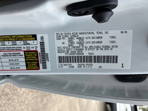 New 2026 Toyota Tundra SR5 RWD image 51