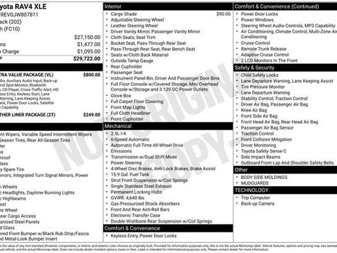 Used 2018 Toyota RAV4 XLE w/ Plus Extra Value Package image 2