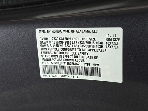 Used 2018 Honda Odyssey EX-L image 36