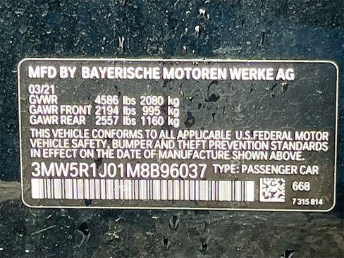 Used 2021 BMW 330i Sedan image 33