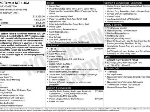 Used 2013 GMC Terrain SLT FWD image 3