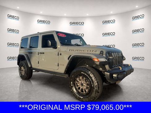 Used 2021 Jeep Wrangler Unlimited Rubicon w/ Dual Top Group AWD/4WD image 1