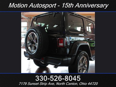 Used 2021 Jeep Wrangler Unlimited Sahara w/ Dual Top Group AWD/4WD image 13