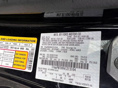 Used 2017 Ford Mustang Premium w/ Ecoboost Performance Package RWD image 32