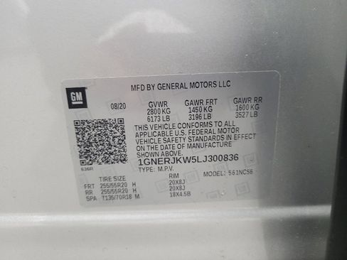 Used 2020 Chevrolet Traverse RS FWD image 33