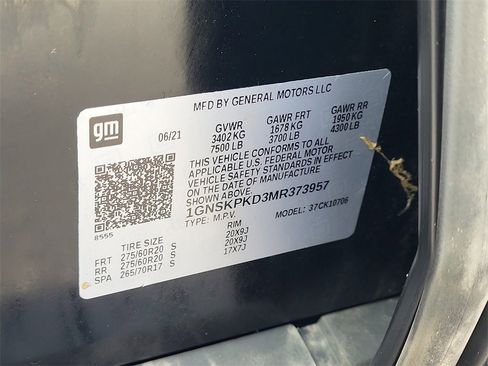 Certified 2021 Chevrolet Tahoe Z71 image 29