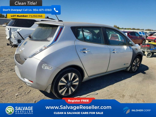 Used 2013 Nissan Leaf SL w/ Protection Pkg FWD image 4