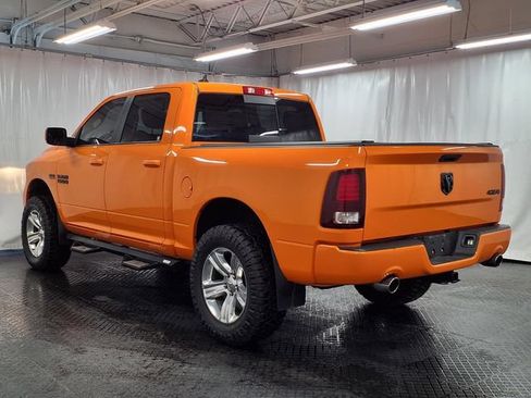 Used 2017 RAM 1500 Sport w/ Ignition Orange Sport Package AWD/4WD image 2