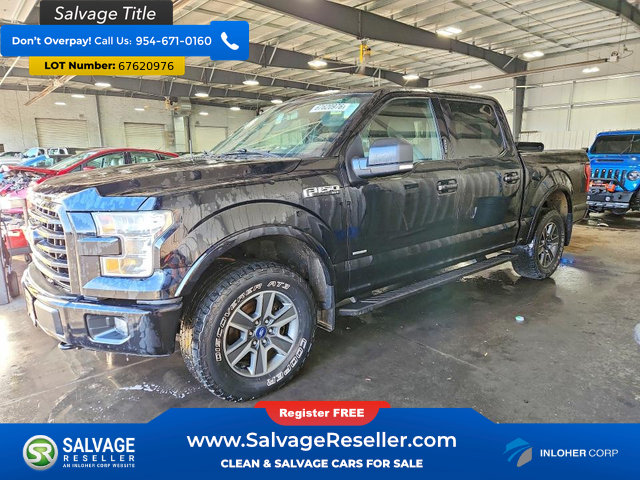 Used 2016 Ford F150 XLT w/ Equipment Group 302A Luxury AWD/4WD image 1