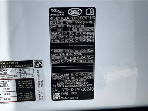 New 2026 Land Rover Range Rover Sport SV image 8